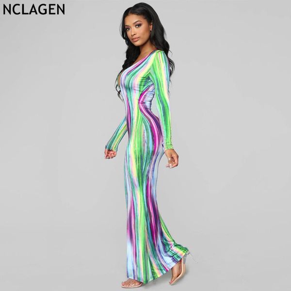 

spring women fashion colorful tie dye long sleeve hip package oversized dress ladies v neck party outfits casual dresses, Black;gray