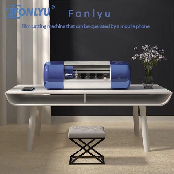

auto film cutting machine f140 flexible hydrogel for screen front protective back cut sticker plotter cell phone repairing tools