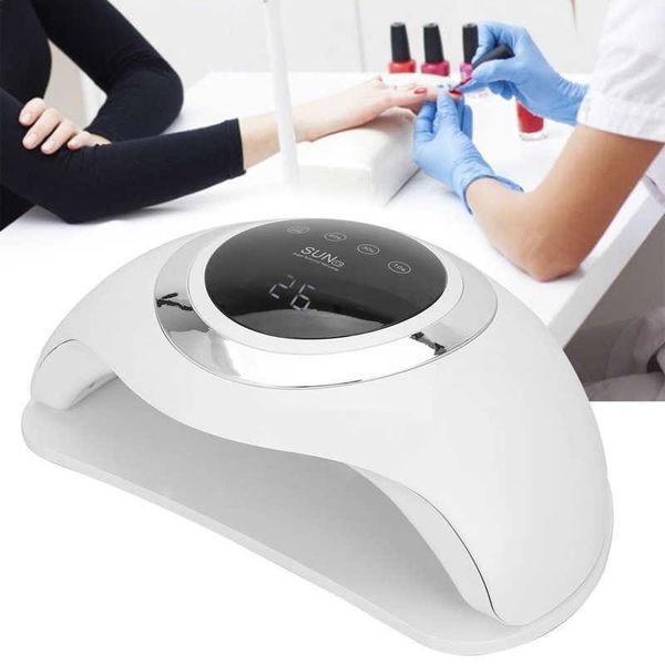 

uv lamp 168w gel polish dryer dual light nail infrared induction curing machine 100-240v for nails1