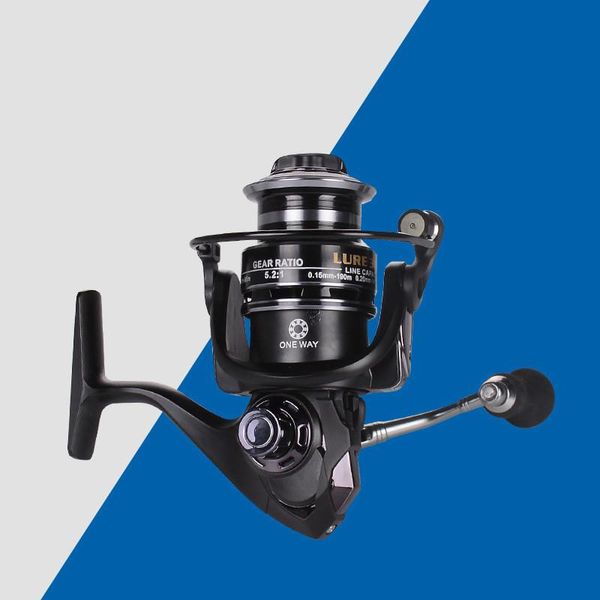 

baitcasting reels fishing reel 5.2:1 1bb lure2000-3000 spinning spool seawater/freshwater ocean beach reservoir pond