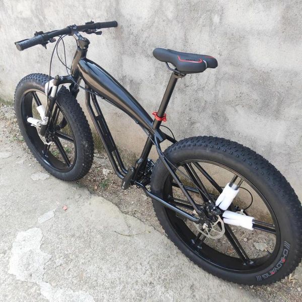 

beach bike fat bicycle snow 27 speed hydraulic brakes 26*4.0 tires bikes