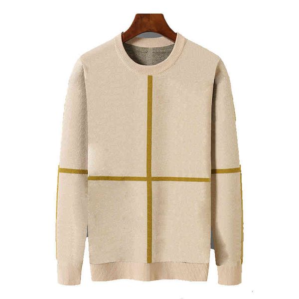 

letter mens fashion sweater printed with different color patterns round neck long sleeved pullovers british style elegant wear, White;black