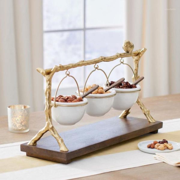

storage bottles & jars snack bowl rack with removable basket organizer fruit baskets holder plate party decoration