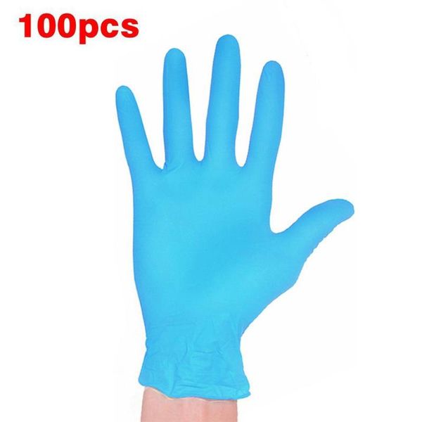 

disposable nitrile gloves lasticity and soft texture wear comfortably flexibly anti- 100 pcs/box