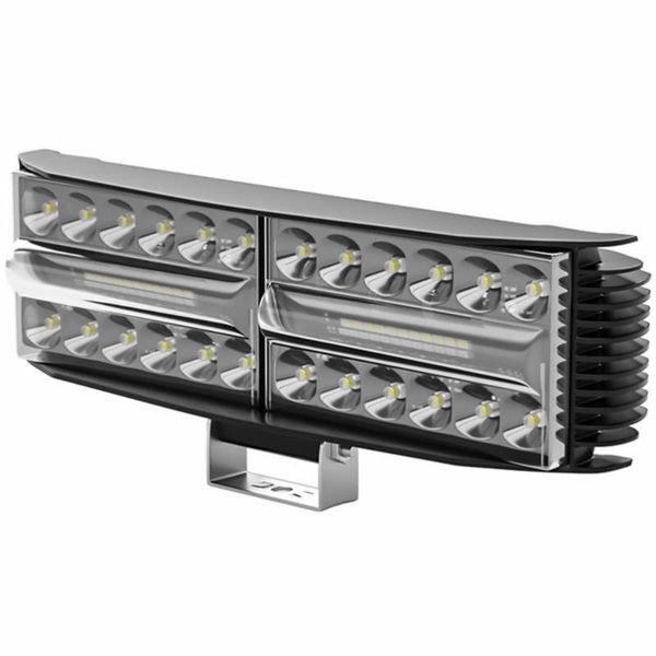 

working light 65w car led lamp modified off-road roof motorcycle (black)