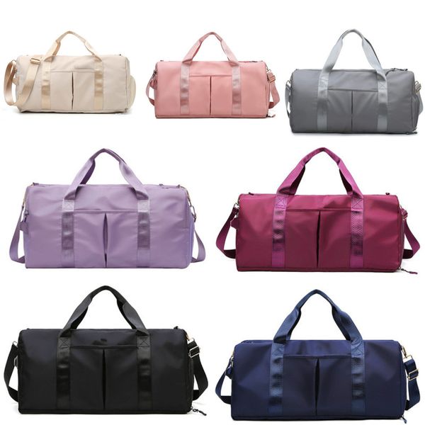 Mulheres Homens Bolsas Bolsas De Desporto Sacos Grande Capacidade Duffel Impermeável Praia Saco De Ombro Ao Ar Livre Armazenamento Coisas Sacos