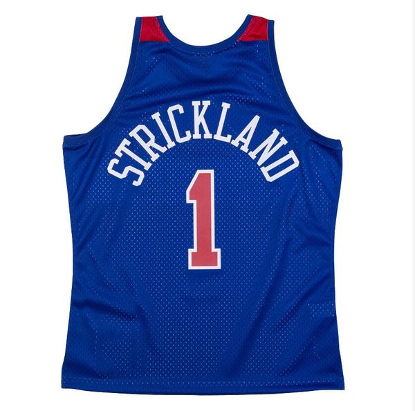 Genähte Basketballtrikots Rod Strickland 1996-97 Mesh Hardwoods klassisches Retro-Trikot Herren Damen Jugend S-6XL