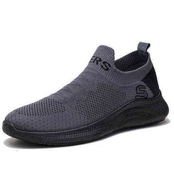 

2021 autumn men's sho casual sports low flying woven breathable board fashion