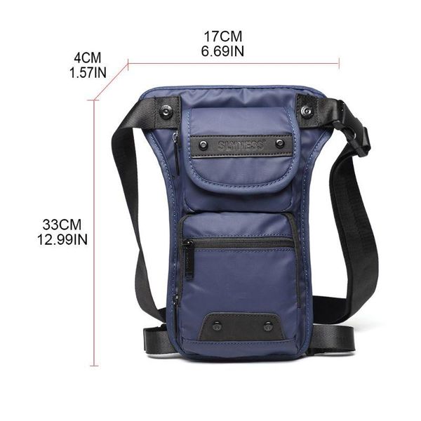 

portable men motorcycle rider drop leg bag military belt waist fanny pack h8wd bags