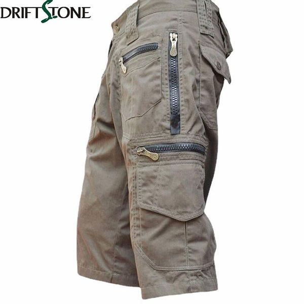 

men's shorts men urban military cargo tactical pure cotton summer casual male outdoor breathable pants 5xl, White;black