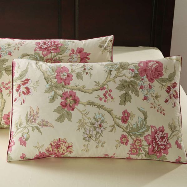 

cotton pillow case single double cotton satin autumn winter lovers