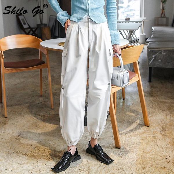 

women's pants & capris b-7-40, Black;white