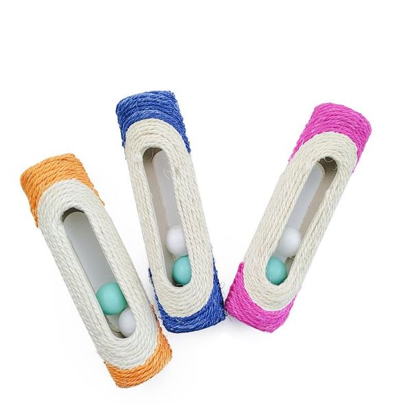 

cat toys sisal scratcher grinding with ball interactive in stock pet products