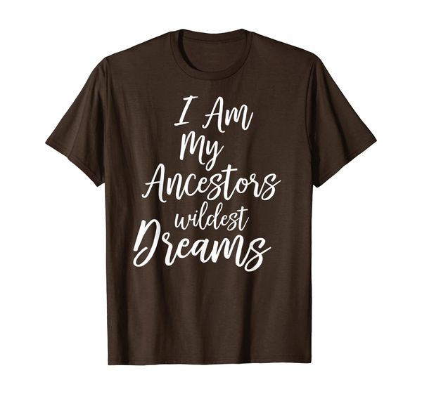 

African American Black History Quote T-Shirt, White;black