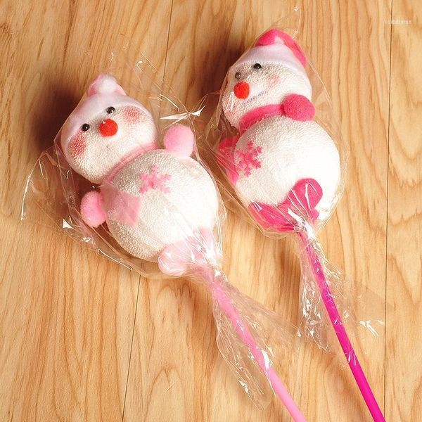 

christmas decorations holiday children toy small gifts hand-held old man snowman rod1