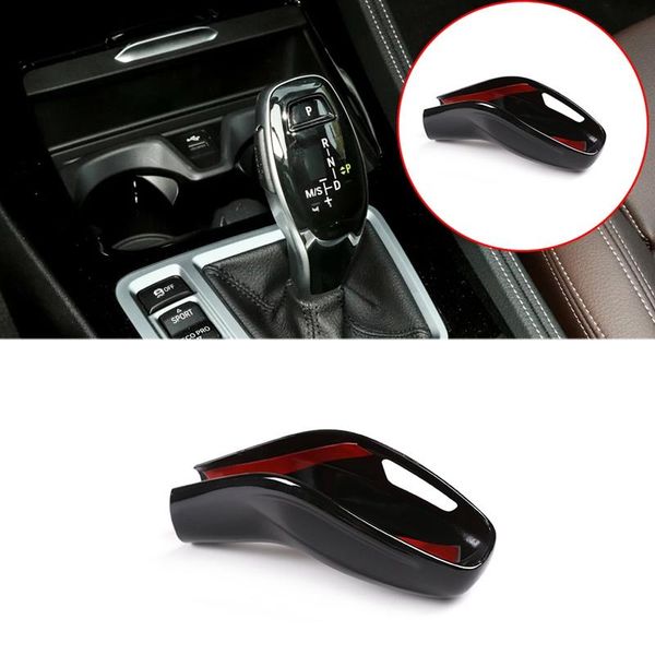 

car black abs gear shift knob cover trim forbmw-1 series x1 x2 2021 2 station wagon 2021-2021 steering wheel covers