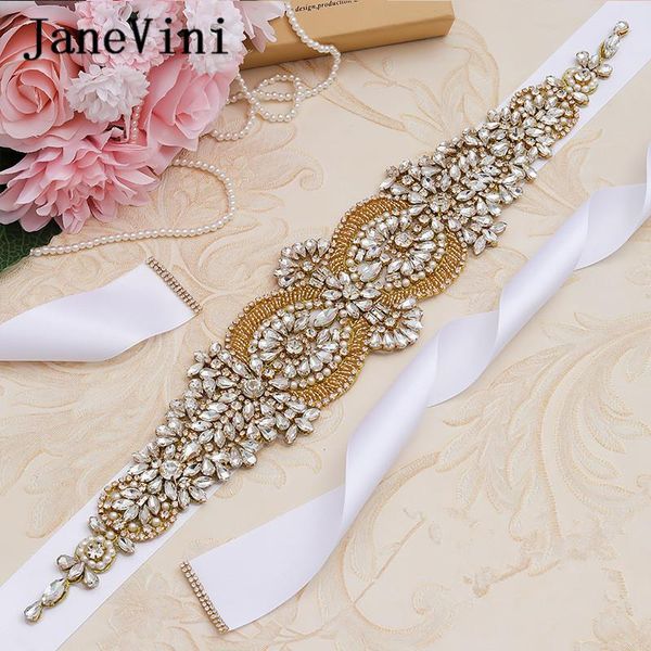 

wedding sashes janevini luxury white bridal belts handmade bling rhinestone crystal satin belt for dresses bridesmaid sash accessories