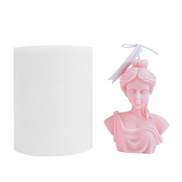 

craft tools woman portrait candle mold diy silicone mould goddess plaster handicraft making supplies scented soap value