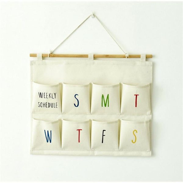 

storage boxes & bins portable hanging bag originality girl's box makeup wall hanger style cute cartoon cosmetic organizer