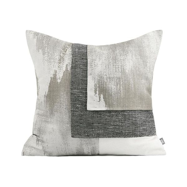 

cushion/decorative pillow solid grey pillowcase modern simple cushion cover decorative bedroom sofa square throw pillows