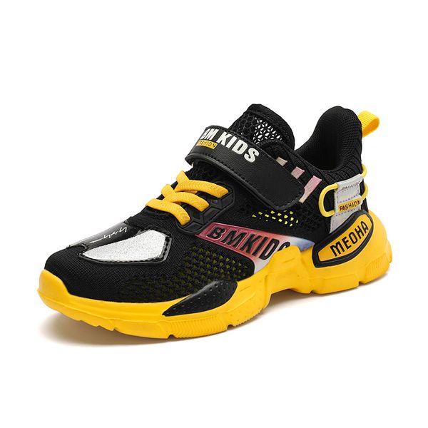 

Boys Sports Shoes Children Shoes For Boy Sneakers Kids Shoes Boy Comfortable 2021 Autumn Runing Chaussure Zapatillas, Black
