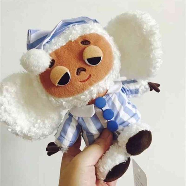

russian cheburashka chebu big eared plush toy baby monkey comfort doll