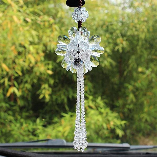 

interior decorations accessory car pendant crystal hanging parts rear view mirror universal