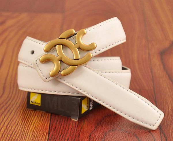 

2022 designer belts 2.3cm for jeans bronze buckle genuine leather luxury design women fashion belt 5 colors optional, Black;brown