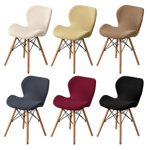 

pearl version polar fleece elastic fabric arm chair cover washable dining covers office el home party dedicated