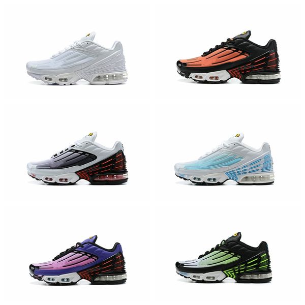 

2021 tn plus 3 iii womens mens tuned casual designer shoes classic outdoor tn black white sport shock sneakers requin blue spider aqua volt