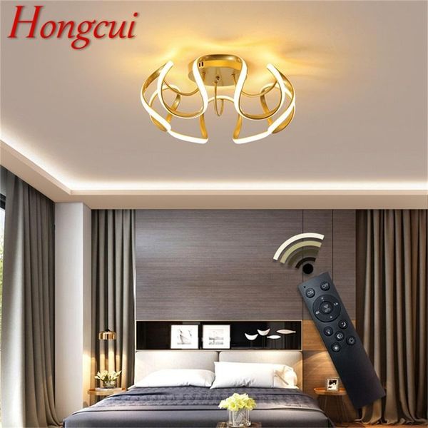 

ceiling lights hongcui led fixtures with remote control 3 colors brightness adjustable and dimmable home for living room bedroom