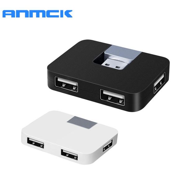 

hubs anmck 4 ports 2.0 usb hub high speed multi interface splitter for deskcomputer pc lapadapter