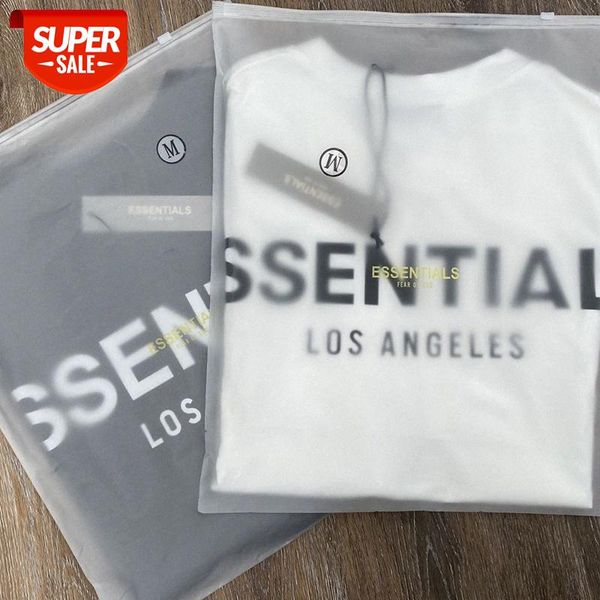 

fear of god essentials reflective fg short-sleeved fog kanye with men and women brand t-shirt #pd9a, White;black