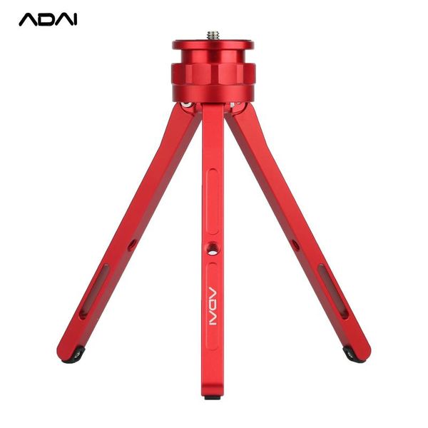 

aluminum video table tripod stepless adjustable height with universal 1/4-inch interface for dslr slr camera phone mounting tripods