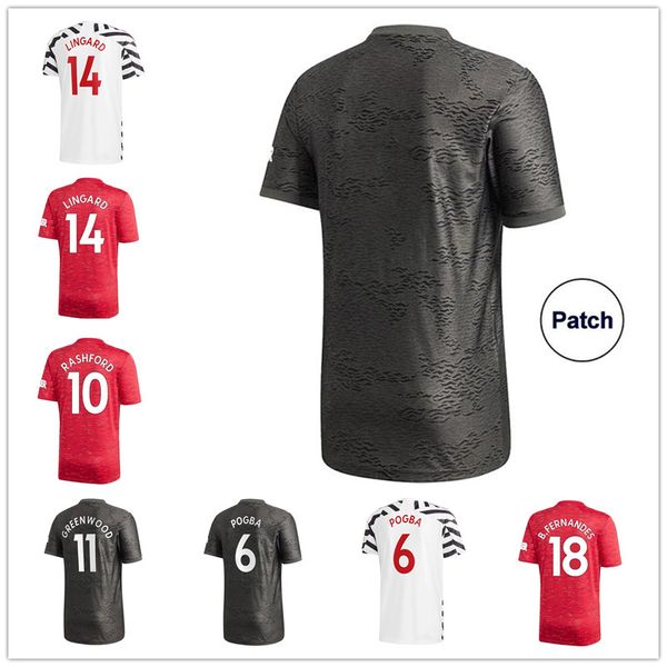 

manchester soccer jerseys 2021 2022 united greenwood utd van de beek b. fernandes rashford football shirt 21 22 man + kids kit, Black;yellow