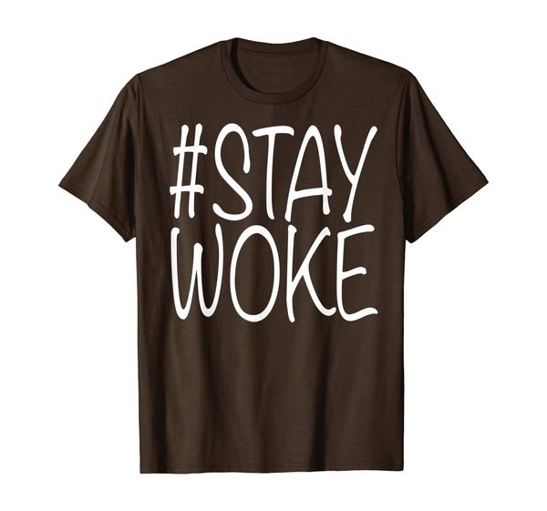 

stay woke t-shirt woke af t-shirt black live matter tee blm, White;black
