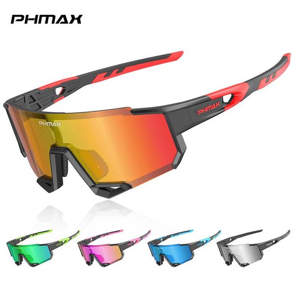 

outdoor eyewear phmax sports polarized cycling sunglasses men's glasses mtb race bike bicycle road uv protection
