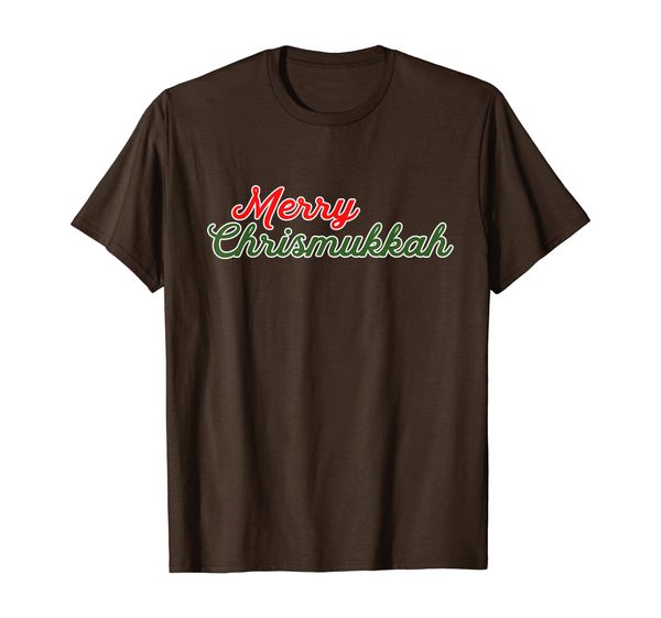 

Merry Chrismukkah Hanukkah Festival Of Lights Jewish Holiday T-Shirt, Mainly pictures