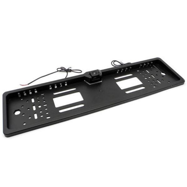 

europe license plate frame car rear view camera waterproof night vision reverse backup led light parking system webcams