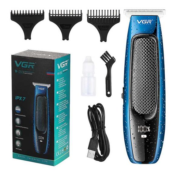 

hair clippers ourwork clipper repairer led digital display charging push shear electric usb hairdresser waterproof v-255