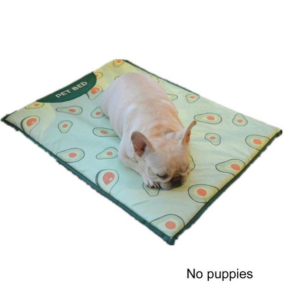 

kennels & pens summer cooling pets mat dog cat bed ice silk material non-slip bottom breathable sleeping pad blanket supplies