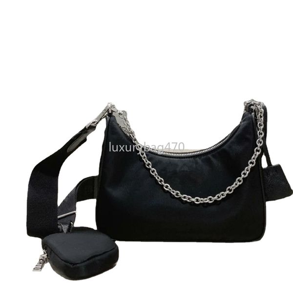 

cross body handbags designer hobo bag sacoche shoulder bags underarm waterproof nylon purses zipper mm belt crossbody wallet clutch coin pur