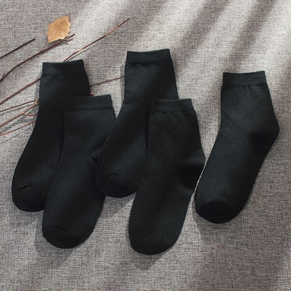 

6gri wo spring summer black socks white solid color autumn winter socks polyester cotton sweat and women's hosiery spring and summer bl, Black;white