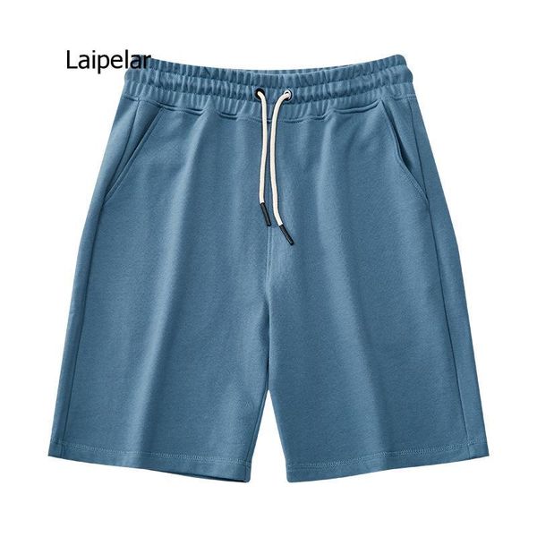 

knitted shorts japanese vintage cotton worn lazy elastic waist sports loose casual capris men's pants, White;black