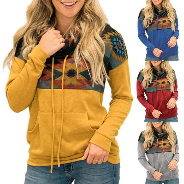 

women's hoodies & sweatshirts thickness polyester warm soft drawstring pullover women outerwear, Black