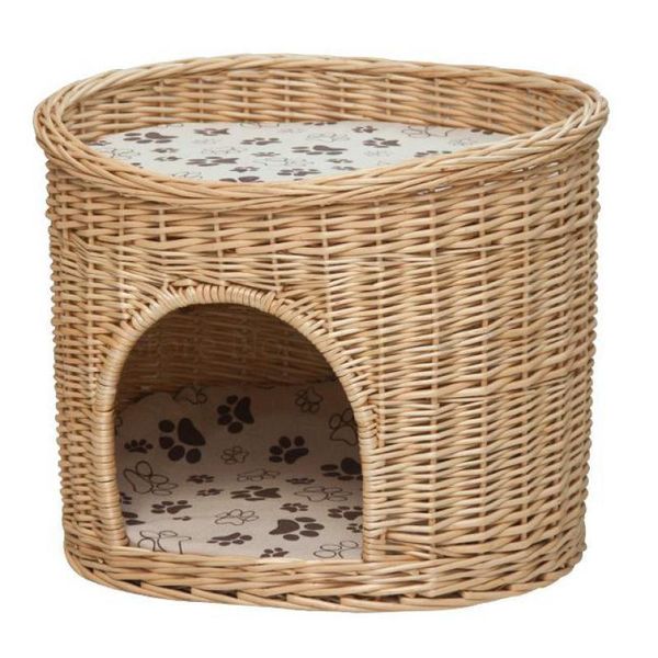 

cat beds & furniture rattan nest willow dog pet vip teddy small kennel summer four seasons universal removable and washable
