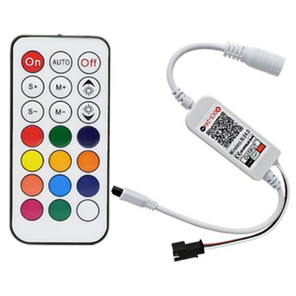 

controllers 3pin led strip light remote controller usb mini dimmer bluetooth-compatible for ws2811/ws2812