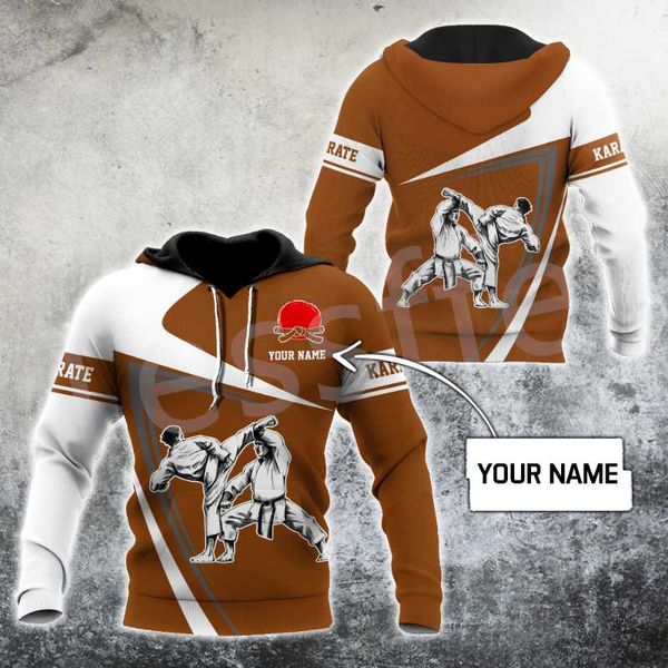 

men's hoodies & sweatshirts sports martial arts karate master pullover harajuku 3dprint men/women casual funny autumn 12, Black
