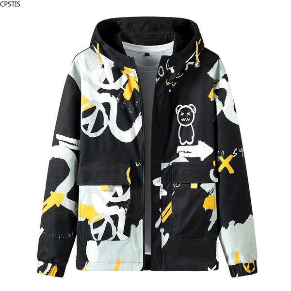 

men's jackets autumn and winter cotton padded clothes hooded fat boy student coat jacket, Black;brown