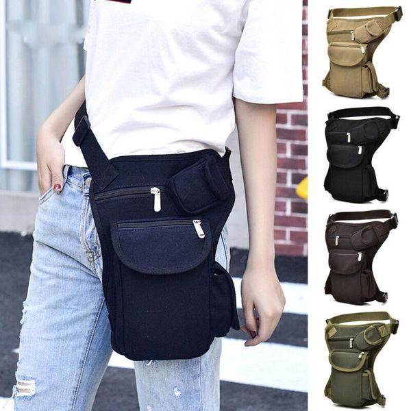 

storage bags 2021 est tactical military shoulder waist fanny pack pouch bum bag camping hiking outdoor multifunctional leg